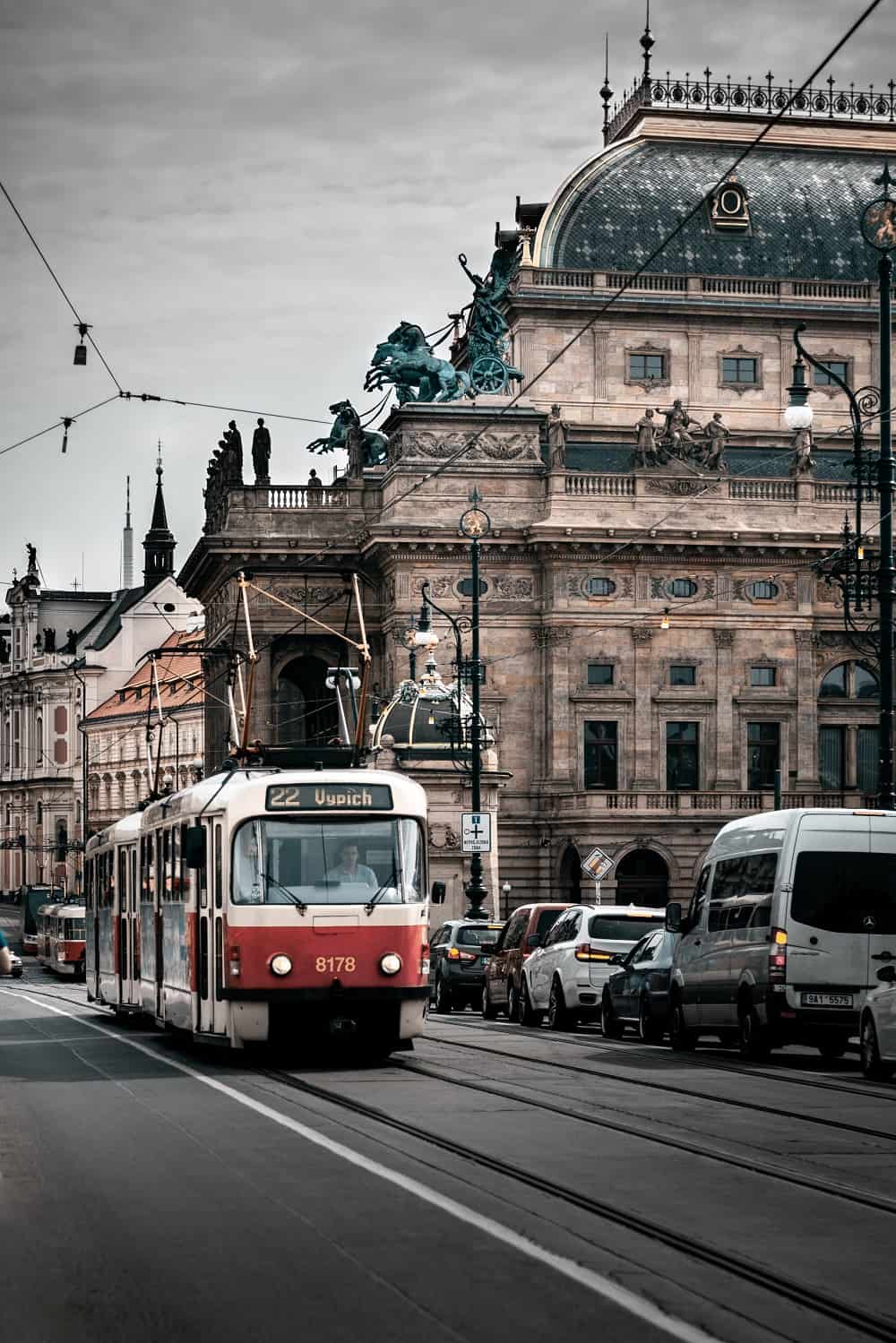Prague public transits