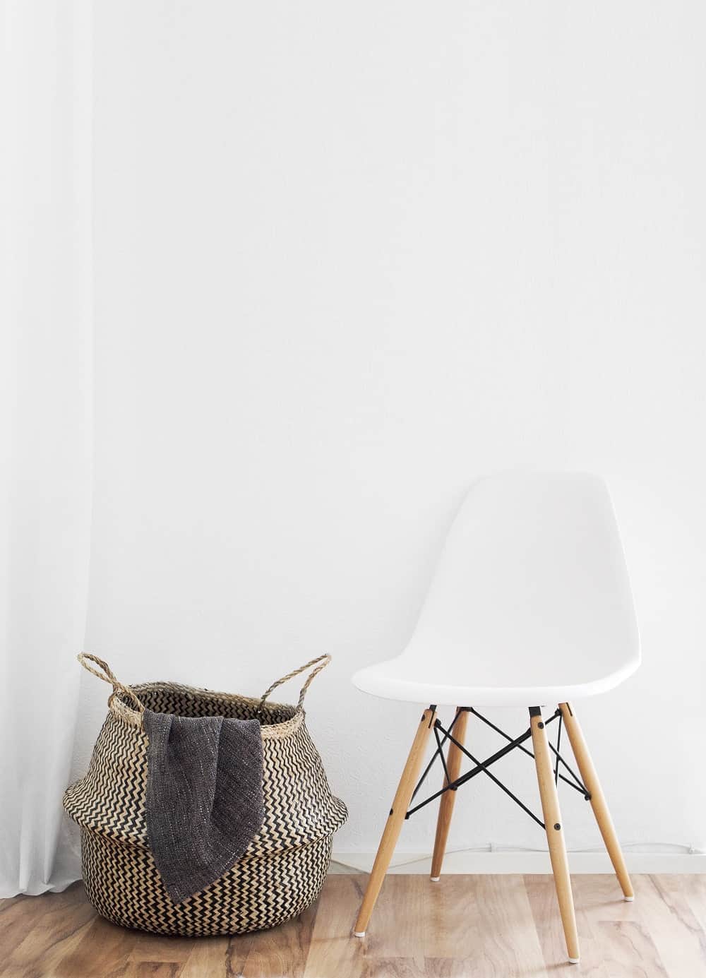 Chair and basket